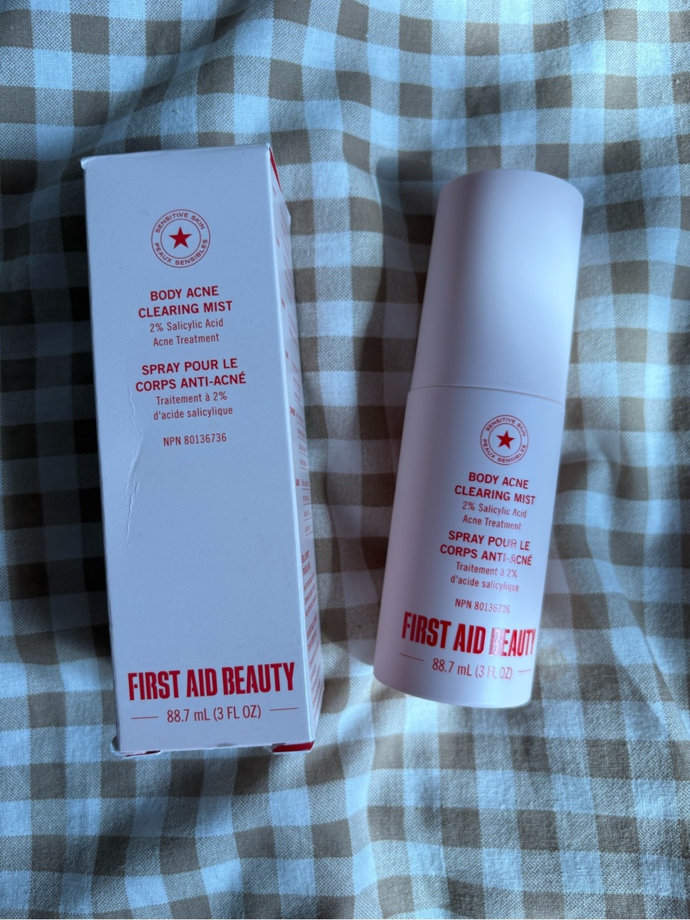First Aid Beauty Body Acne Clearing Mist
